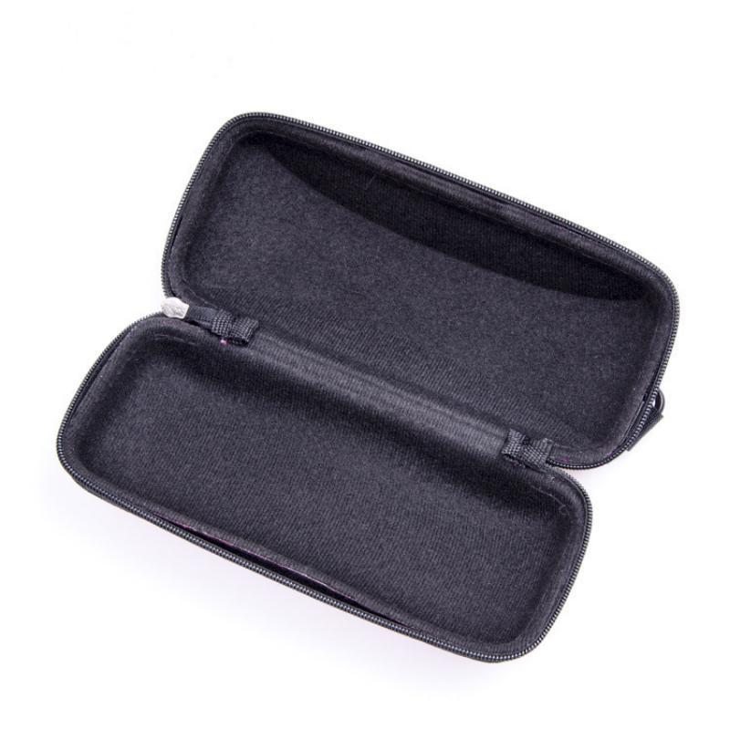 1PC Compressive Honeycomb Zipper Spectacle Case Sunglasses Case Black Sunglasses Zipper Bag Sun Case Variety Multicolor