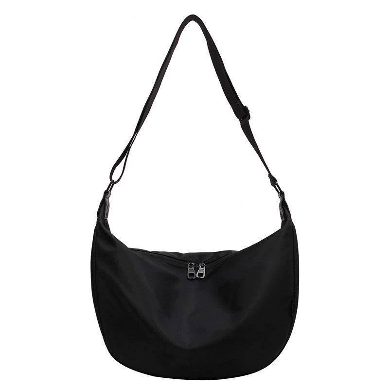 2025 Αδιάβροχη Τσάντα Ντενιέ Oxford Ημισελήνου Σχήματος Κινέζικου Ρολού: Στυλάτη Τσάντα Ώμου & Ταχυδρόμου Άνοιξη/Καλοκαίρι