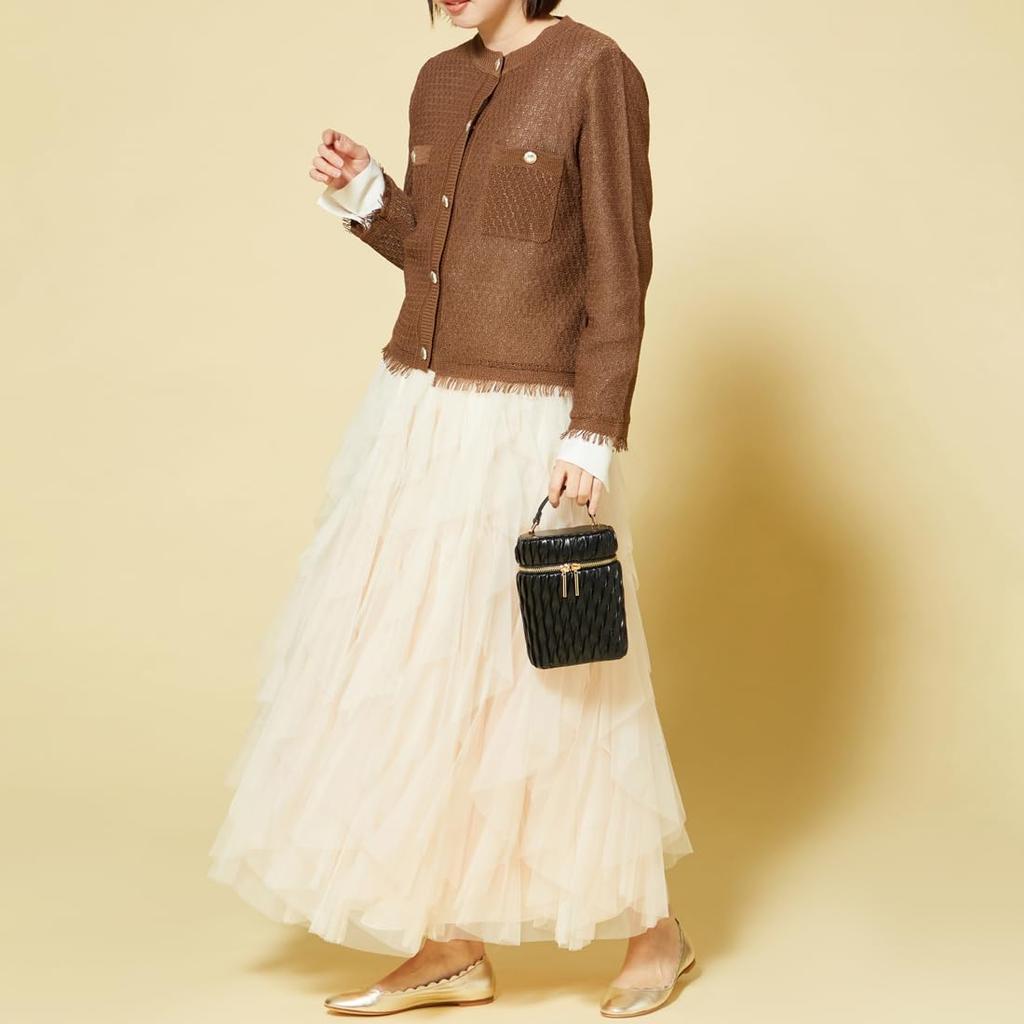 [Monica] Random Pleated Vanity Bag, Ivory 