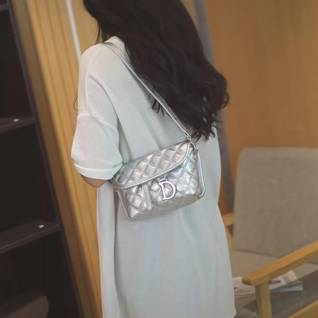 Summer New Shoulder Messenger Bag Chain Bag Women's Bag High-end Fashion Underarm Bag Women