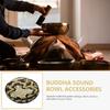 Holzfisch-Pad Kompakt Leicht Gesangsschalenkissen Klangschalenmatte Buddha-Zubehör Instrumententeile