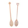 Wooden Honey Spoon Handmade Honey Stirrer Long Handle Cooking Baking Tool Kitchen Tableware Scoop Coffee Honey Tea Spoon Stirrer