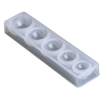 Runde Silikon-Schmuckform Ohrring Halskette Anhängerform DIY Bastelwerkzeug Schmuckherstellung Form
