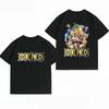 Unisex's Clothing New 100% Cotton Breathable Summer T-Shirt  One Piece Crew Print Casual Streetwear Unisex's T-Shirt