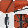 Garden Sun Umbrella Terracotta 385 X 209 X 244 Cm Polyester