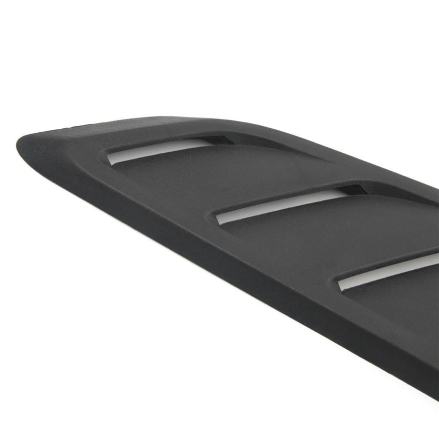 2PCS Universal 19.88" ABS Plastic Car Air Intake Scoop Bonnet Hood Vent Front Ho