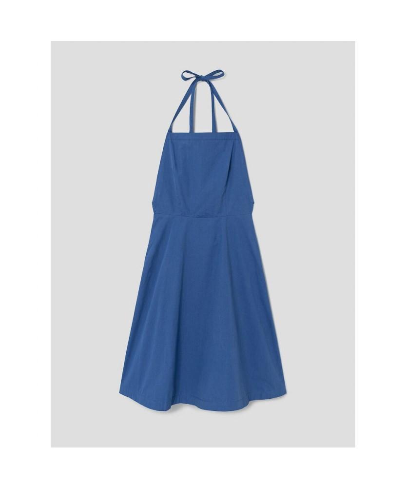 8SECONDS Apron Midi Dress Blue