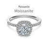 Stilvoller S925 Sterling Silber Ring für Mädchen - Leichter Luxus, Super Glänzend, Modern für den täglichen Gebrauch