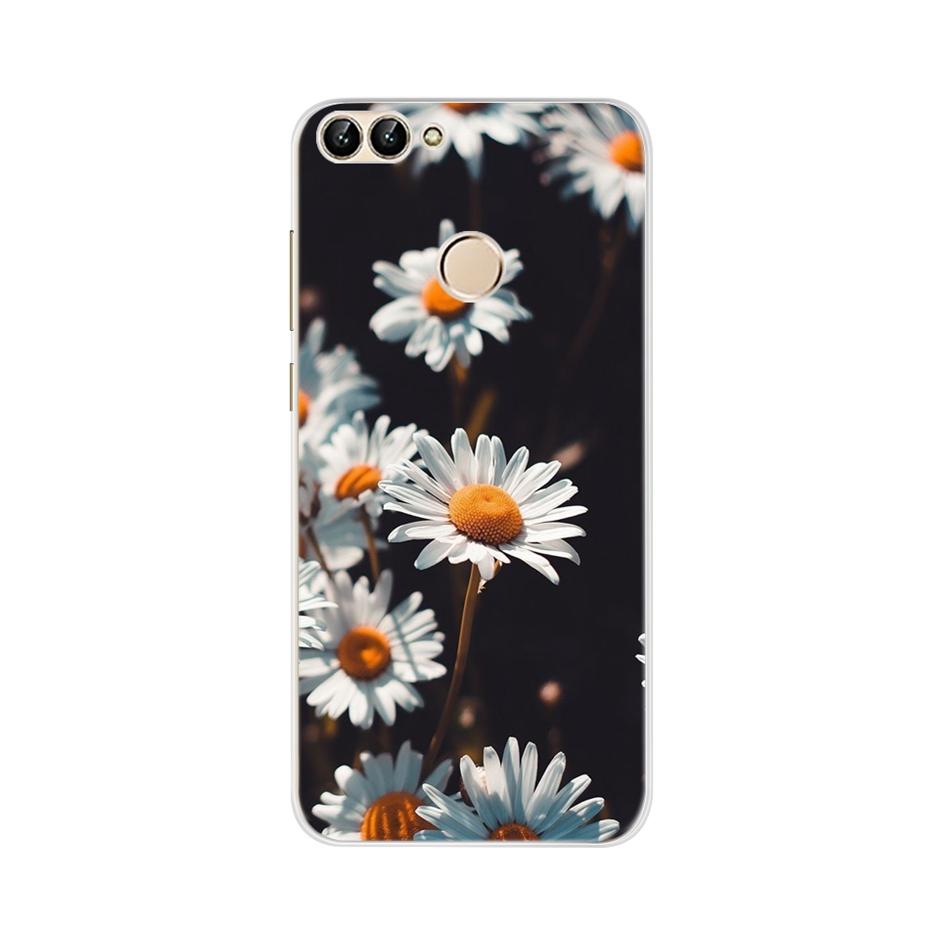 For Huawei P Smart 5.65inch Case Cute TPU Soft Silicone Back Cover Phone Case For Huawei P Smart 2018 FIG-LX1 PSmart Case