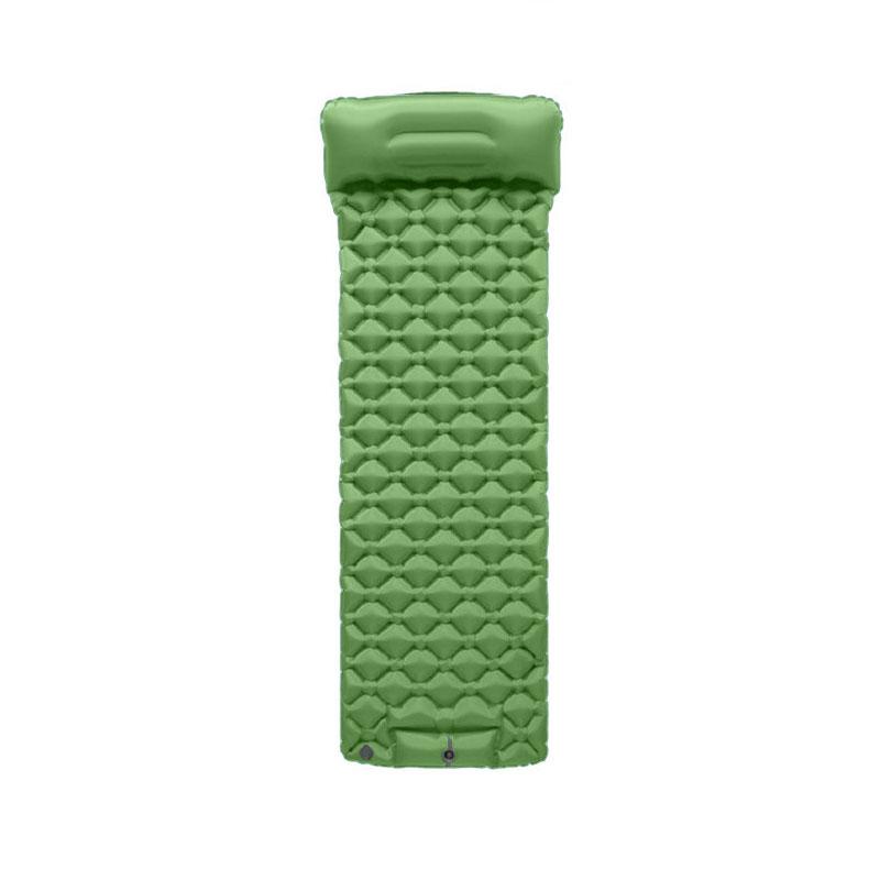 TPU Ultra-light and Portable Camping Moisture-proof Pad with Footrest Inflatable Sleeping Pad 60*190 cm