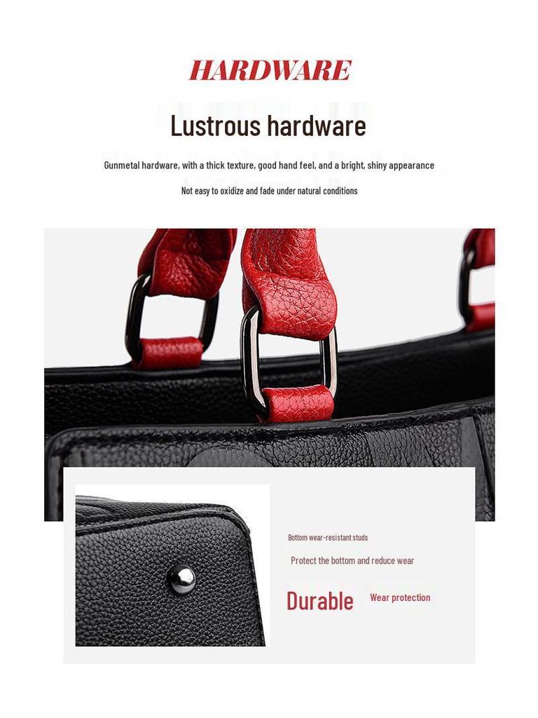 2023 Klasická kabelka z pravé kůže - Módní taška přes rameno a crossbody pro ženy