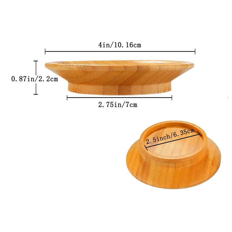 Round Wooden Wine Glass Topper Appetizer Plates Red Wine Splashing Coasters Wine Glass Charcuterie Board Topper Wood Coasters