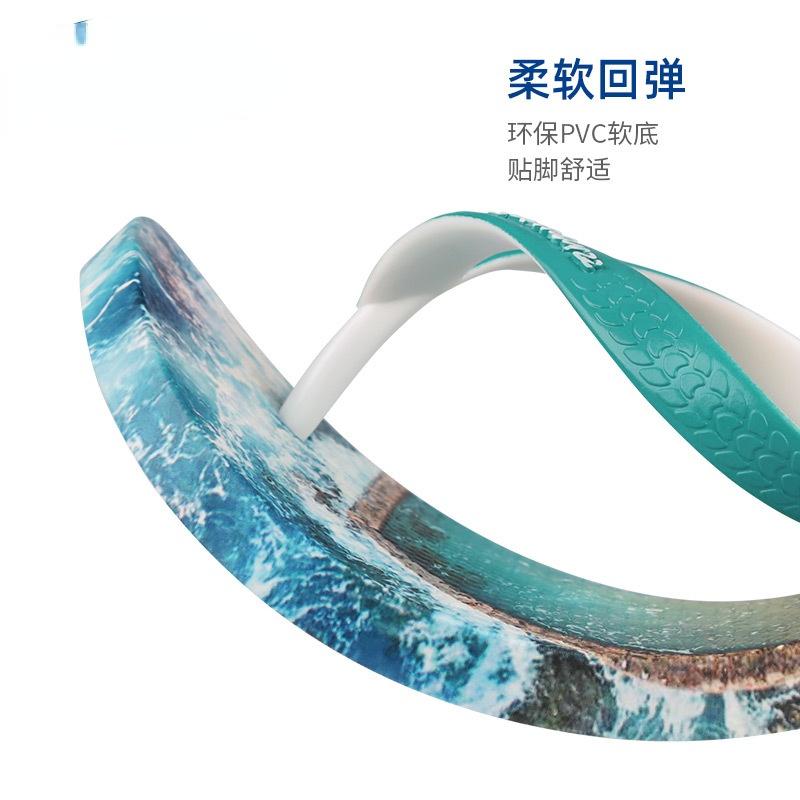 Fashion Men's New Flip-flops Men's Outer Wear Flip-flops Men's Trendy Beach Shoes Zapato De Hombre Slides for Women 2024 Summer