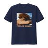 Cool Streetwear Realistic Fallen Angel Red Hair Print Casual T Shirt Vintage Washed Homme Versatile Top For Everyday Wear