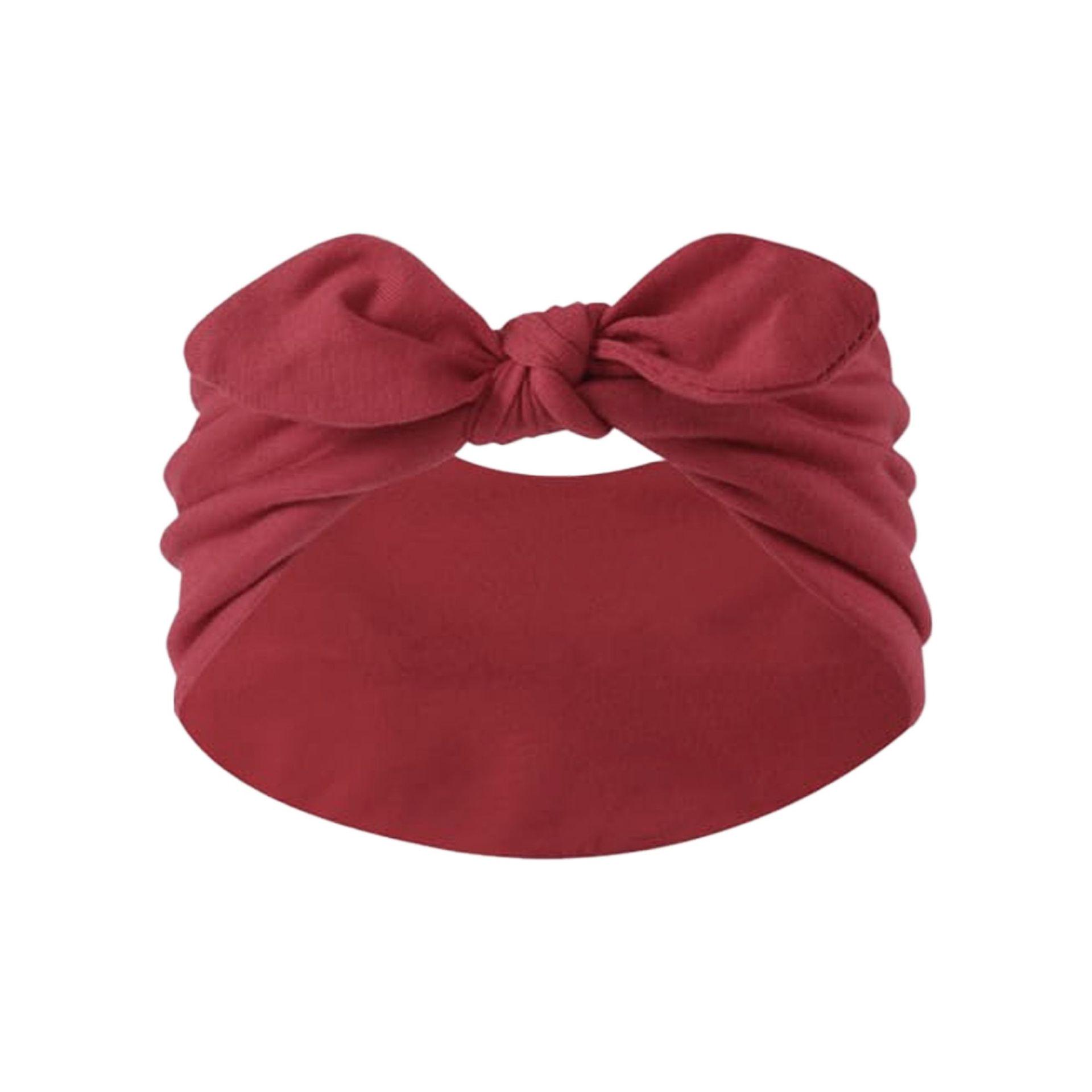 

Bunny Ear Elastic Bow Headband: Versatile Sweat-Wicking & Absorbing Sports Hairband for Yoga