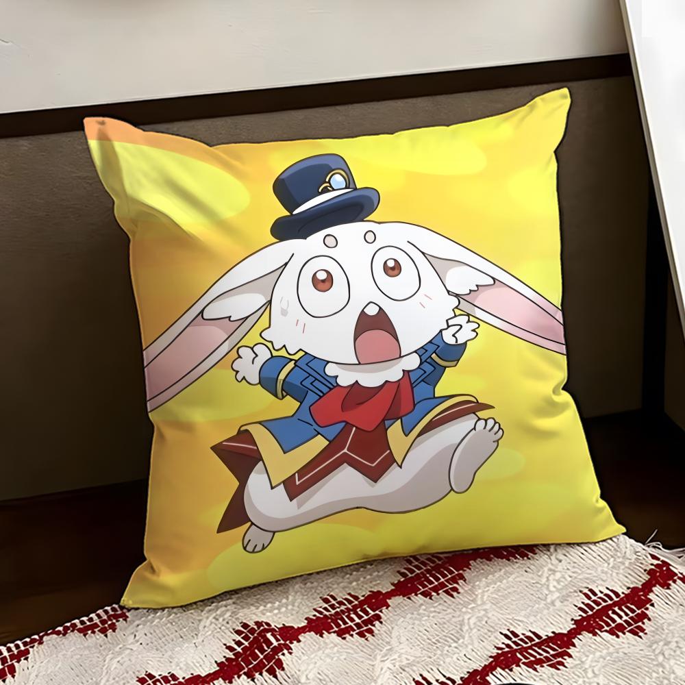 Anime SShangriLa Frontier Cushion Cover Reversible Soft Durable Pillow Cover Home  Car MultiScene Use for Daily Comfort