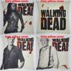 Premium Grey Linen Walking Dead Sofa Pillow Case For Fans Of Zombie Series 45x45cm
