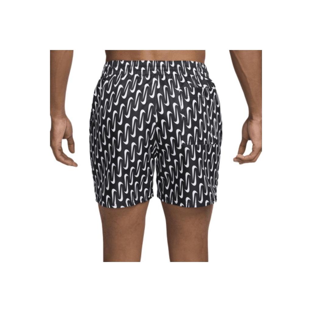 Nike Swim Logo All Over Print Casual Shorts Men shorts Black NESSE520-001