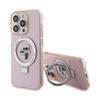 Karl Lagerfeld Ring Stand Karl & Choupette Magsafe - Etui Iphone 15 Pro (Różowy)