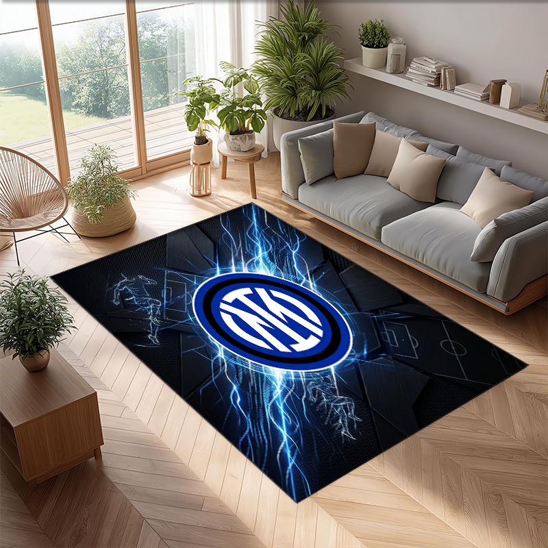 Borussia Dortmund Printed Flannel Area Rug Non Slip Soft Polyester Floor Carpet Indoor Decor Mat for Bedroom Living Room Sofa