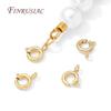 14K Gold Plated Lobster Clasp,Bracelets Clasps with Extension Chains DIY Jewelry Making Supplies,Locks For Jewelry Connectors