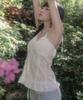 HIGH SCHOOL DISCO Angel Lace Sleeveless_White