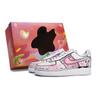 Air Force 1 Abriebfeste Low-Top Skateboard-Schuhe Unisex Rosa Weiß Schwarz CW2288-111(Team80-S-BOX)