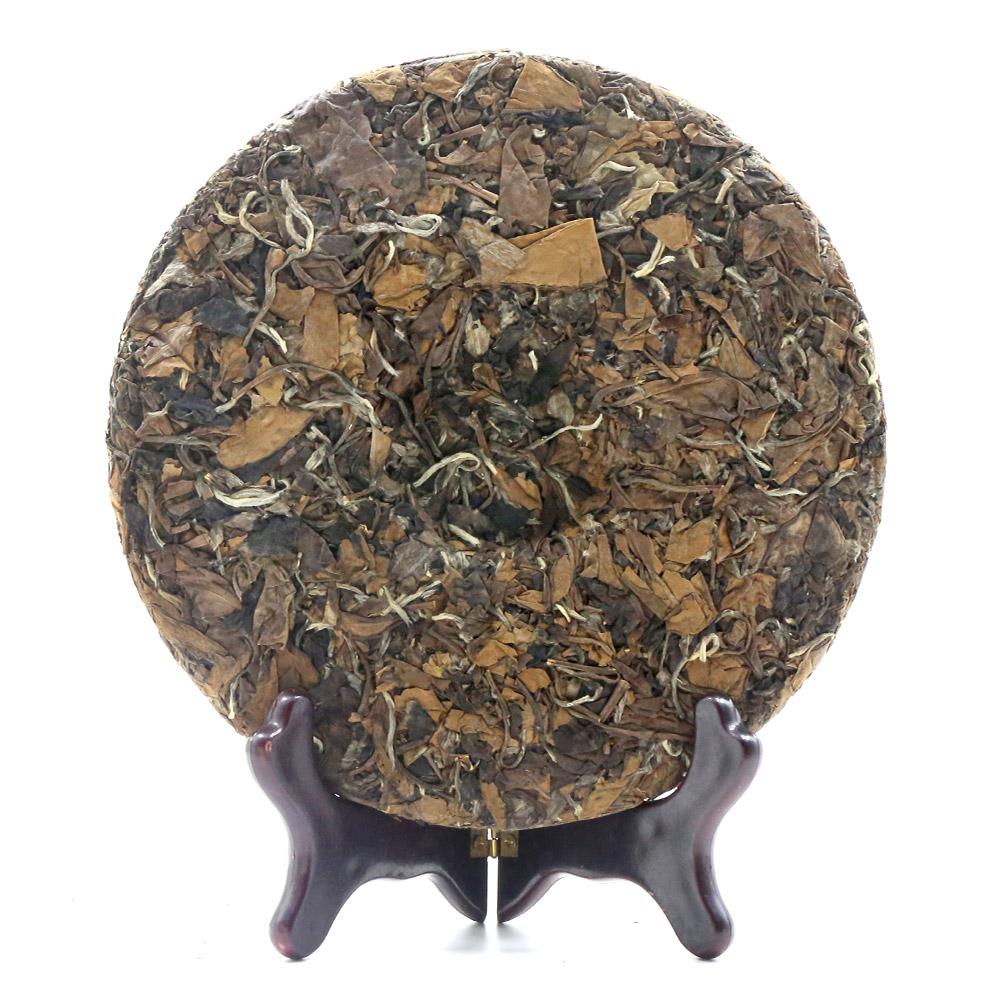2017 ShuangHe Chinese White Tea Old Bai Cha Tea Leaf Cake 300g