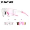 Kapvoe New Photochromic Cycling Sunglasses Men Women MTB Glasses UV400 Bicycle Eyewear Outdoor Sports Running Road Bike Goggles 4