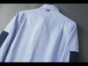 TB JL Trendy Unisex Oxford Košile s Dvojitým Rukávem a Kontrastními Detaily