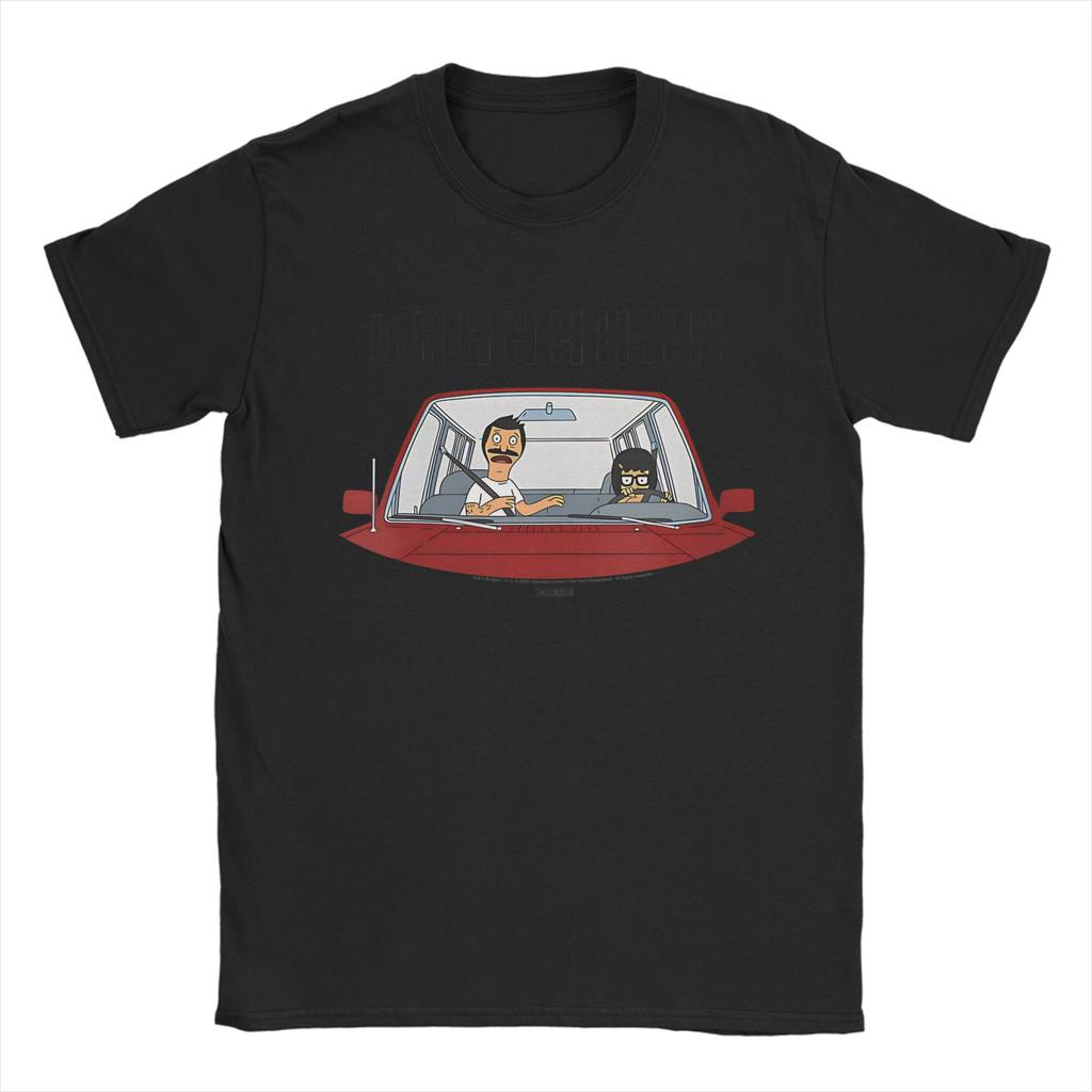 Uhhhh Bobs Burgers Tina Driving  T-Shirts for Men Women  Funny Pure Cotton Tees Round Neck Short Sleeve T Shirts Unique Clothing