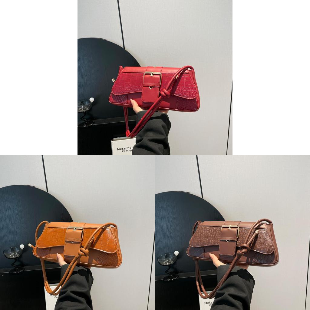 Street Style Pu Small Square Shoulder Bag For Daily Casual And Fashion Accessories