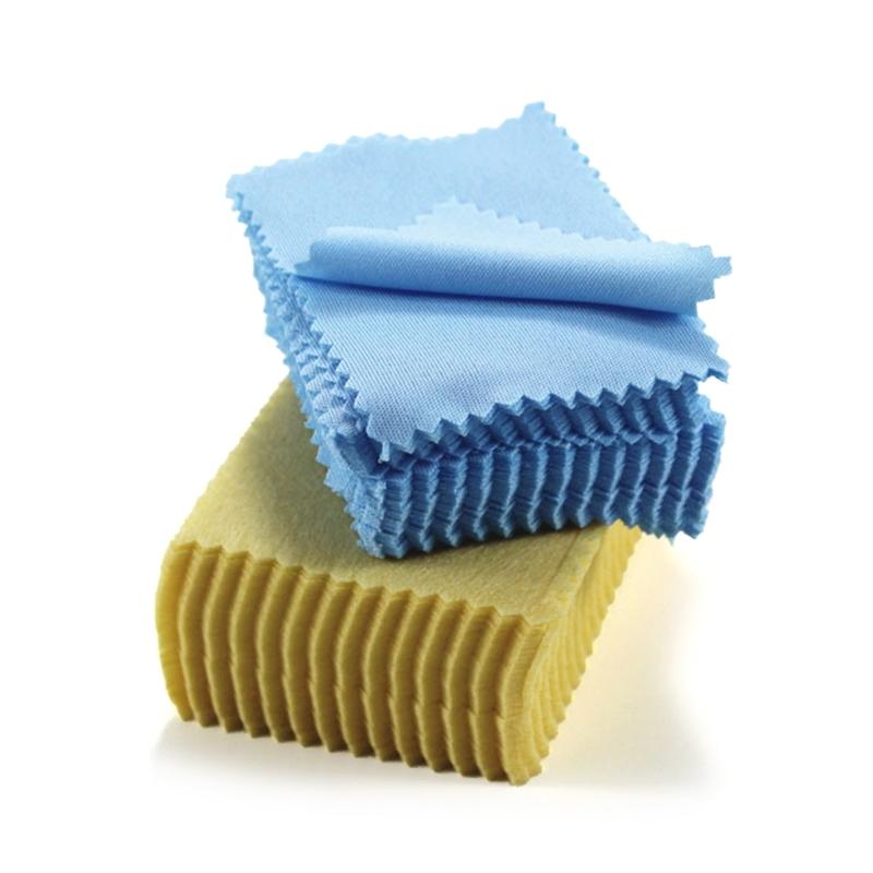 Microfiber Cleaning Cloths,2Inch by 3Inch Lens Cleaning Cloths for Cleaning Electronic Device Screens Eyeglasses Jewelry