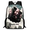 Monster No. 8 Schoolbag Multi-Functional Cross-Border Backpack