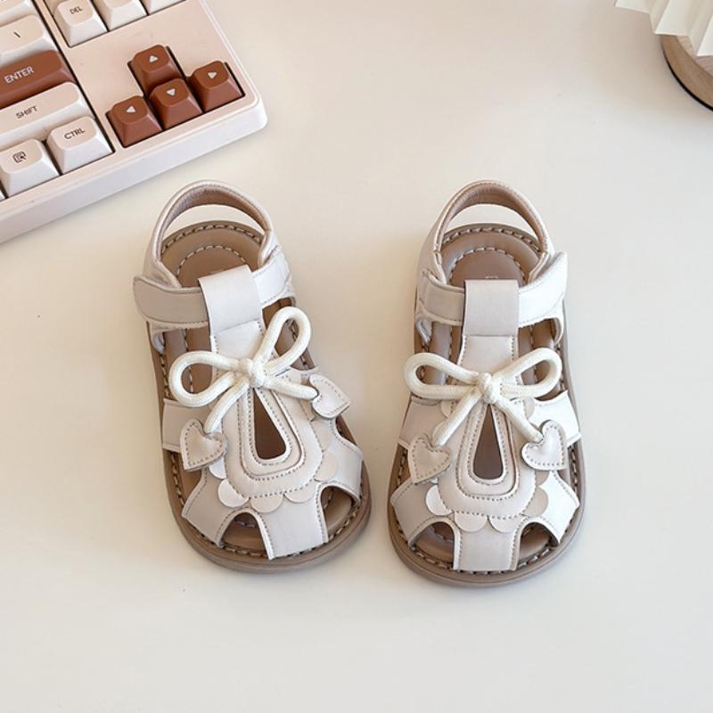 Fashion Girls' Shoes Summer New Kids Shoe Soft Soled Baby Beach Shoes Anti Slip Girls Sandals Simple Child Sandals