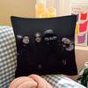 1Pc Bad Omen Cartoon Character Pillow Case Fashion Square Pillowcase Bedroom Sofa Room Ins Decoration Leisure