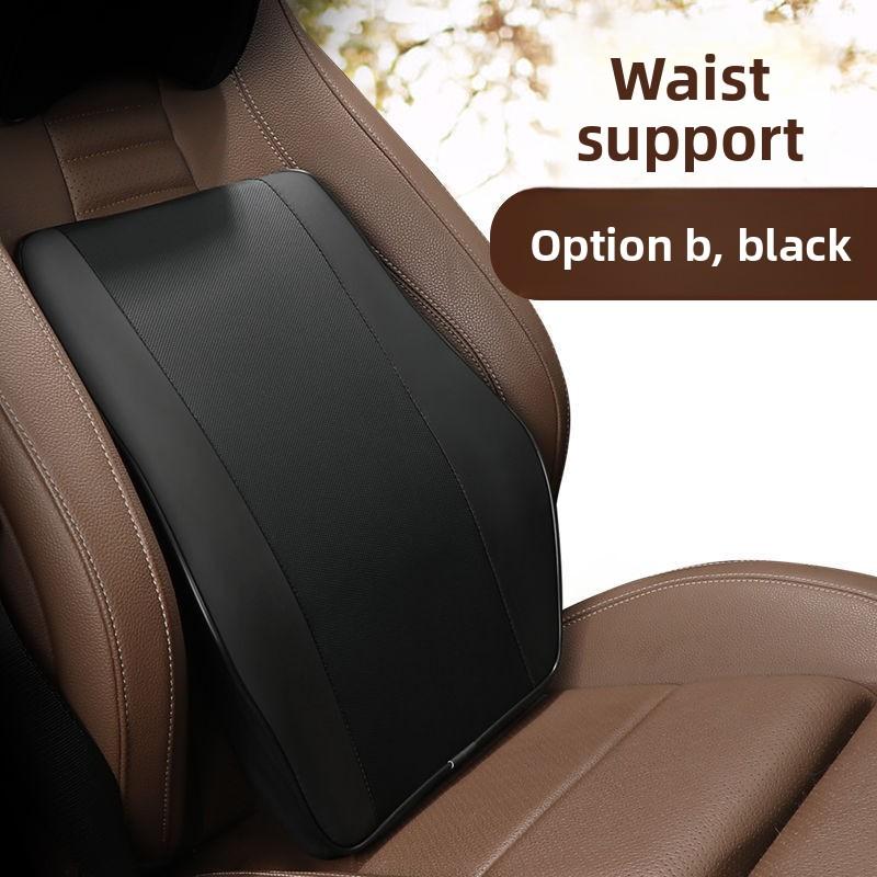 Car Headrest Waist Pillow Car Memory Cotton Neck Pillow Car Seat Car Pillow Back Pad Support Comfortable