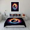 Cosmic Yin-Yang Harmony Bedding sets Duvet covers Pillowcases(1* Duvet Cover 2* Pillowcases without duvet insert)