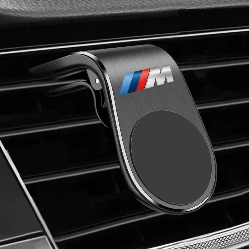 BAGF7 2026 Car Sticker Magnetic Car Logo Universal Mobile Phone Holder For Bmw M Performance X1 X3 X4 X5 E87 F20 E36 E46 E90 E39 F10 F