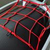 30*30cm / 40*40cm Heavy-Duty Elastic Motorcycle Luggage Net Helmet Holder Tank Mesh Adjustable Hooks