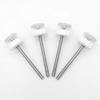 Vmaisi Pressure Gate Thru Baby Includes Threaded Bolt Kit with 8mm Threaded Spindle Rods 4-Pack Gates, 8-Pack Pressure-Mounted Walk-Through Gates,