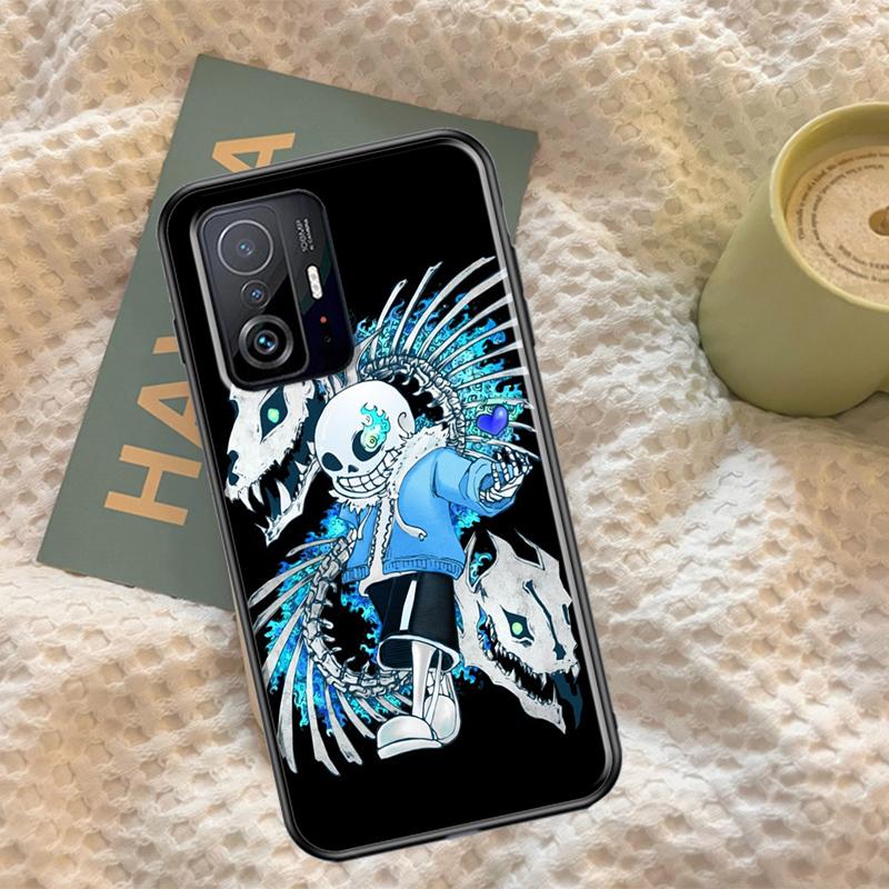 Game Undertale Phone Case For POCO X3 X5 F5 Pro F3 M5s C40 X4 F4 GT Cover For Xiaomi 11T 12T 13 Pro 12 Lite