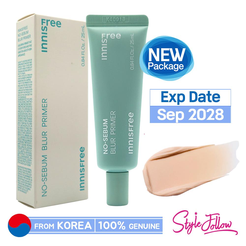 

[INNISFREE] Праймер для размытия кожного сала, 25 мл 1pc + Sample Gifts