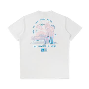 RICK AND MORTY THE UNIVERSE IS YOURS WHITE SHORT SLEEVE Children s T-shirt 100