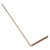Head-flat Copper Probe Head-round 2pcs 99.9% Copper