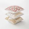 INS Style Geometric Tufted Cushion Cover – Cozy Nordic & Pastoral Decorative Pillowcase for Sofa, Living Room, and Home Ambience