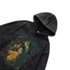 American Retro Cotton Washed Hooded Sweater Digital Direct Injection Printing Vintage Loose Hoodie For Men And Women