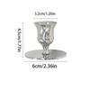 New Vintage Elegant Metal Tabletop Candle Stand Creative Candlestick Holder Home Decor