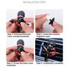 Universal Car All Years Astronaut Airplane Shape Car Air Freshener Cute Cartoon Spaceman Car Air Outlet Perfume Clip Decoration