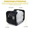 8KW Diesel Air Heater 12V/24V/220V 3-in-1 Car Heater with Silencer Remote Control for Car Truck Boat RV Parking Diesel Heater